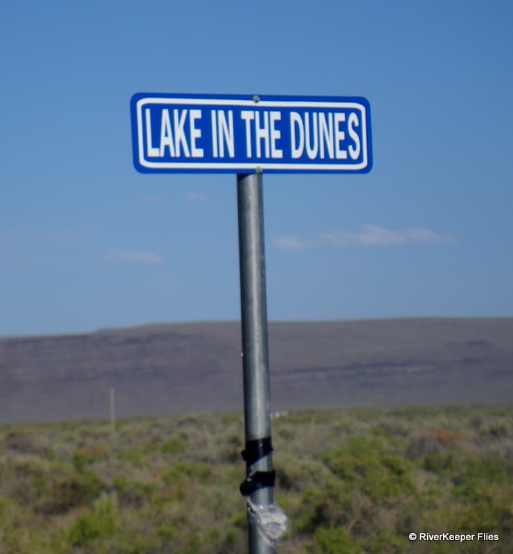 Lake in the Dunes Sign|www.johnkreft.com