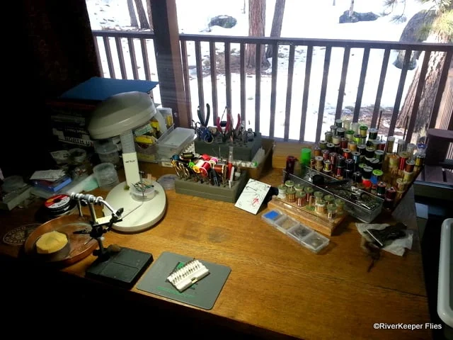 Fly Tying Desk | www.johnkreft.com