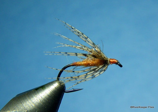 RiverKeeper Soft Hackle Cripple - March Brown | www.johnkreft.com