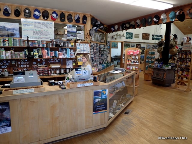 Inside of Yellowstone Angler Fly Shop - Livingston, MT | www.johnkreft.com
