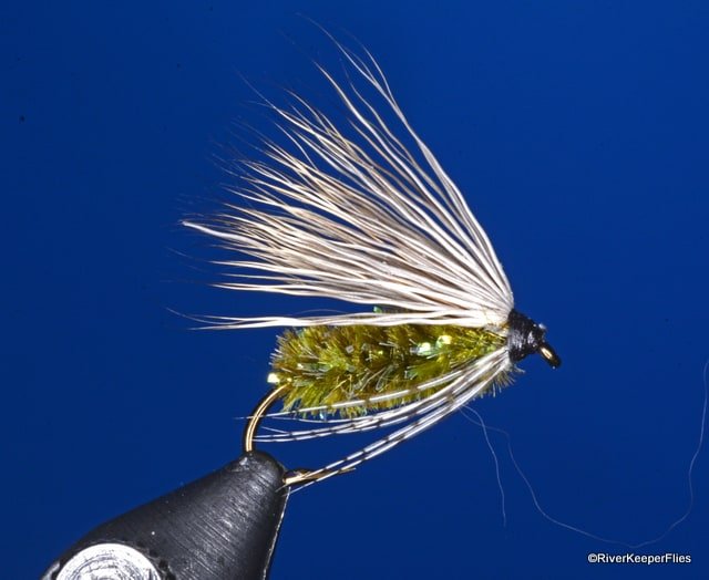 Green McKenzie Caddis Wet RiverKeeper Flies