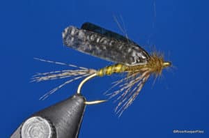 Stalcup’s Medallion Biot Green Drake Wet Fly