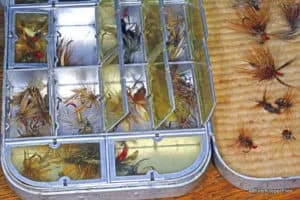 Old Aluminum Fly Box - Open | www.johnkreft.com