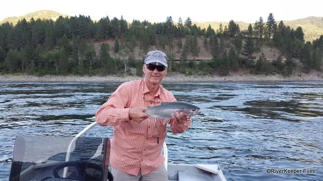 Holding Upper Columbia River Rainbow | www.johnkreft.com