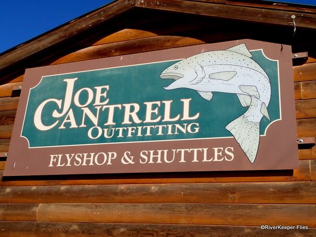 Joe Cantrell Outfitting Sign | www.johnkreft.com