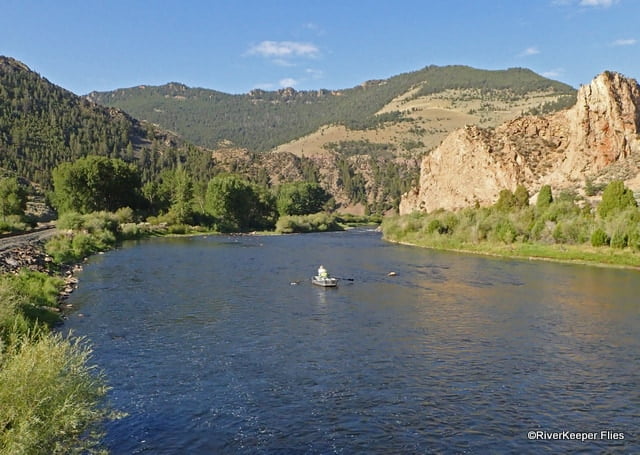 Water below Maiden Rock Bridge on Big Hole River, MT | www.johnkreft.com
