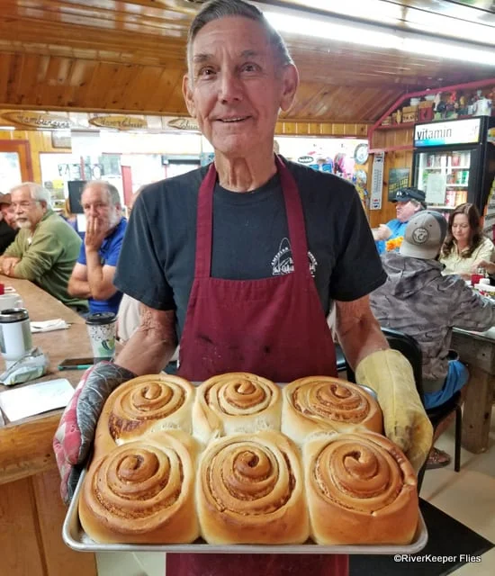 Campfire Lodge Cinnamon Rolls | www.johnkreft.com