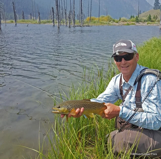 Quake Lake MT Brown Trout | www.johnkreft.com