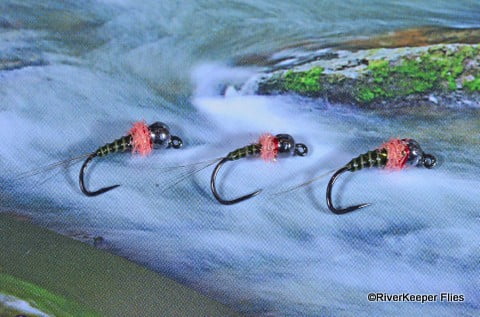 Egan's Thread Frenchie on Jig Hook | www.johnkreft.com