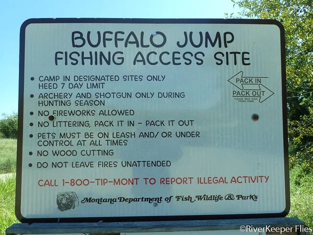 Buffalo Jump Fishing Access | www.johnkreft.com