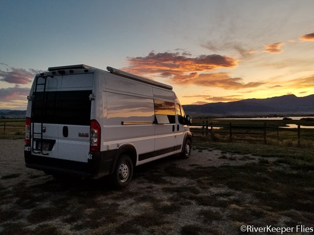 Van at Ennis Lake | www.johnkreft.com