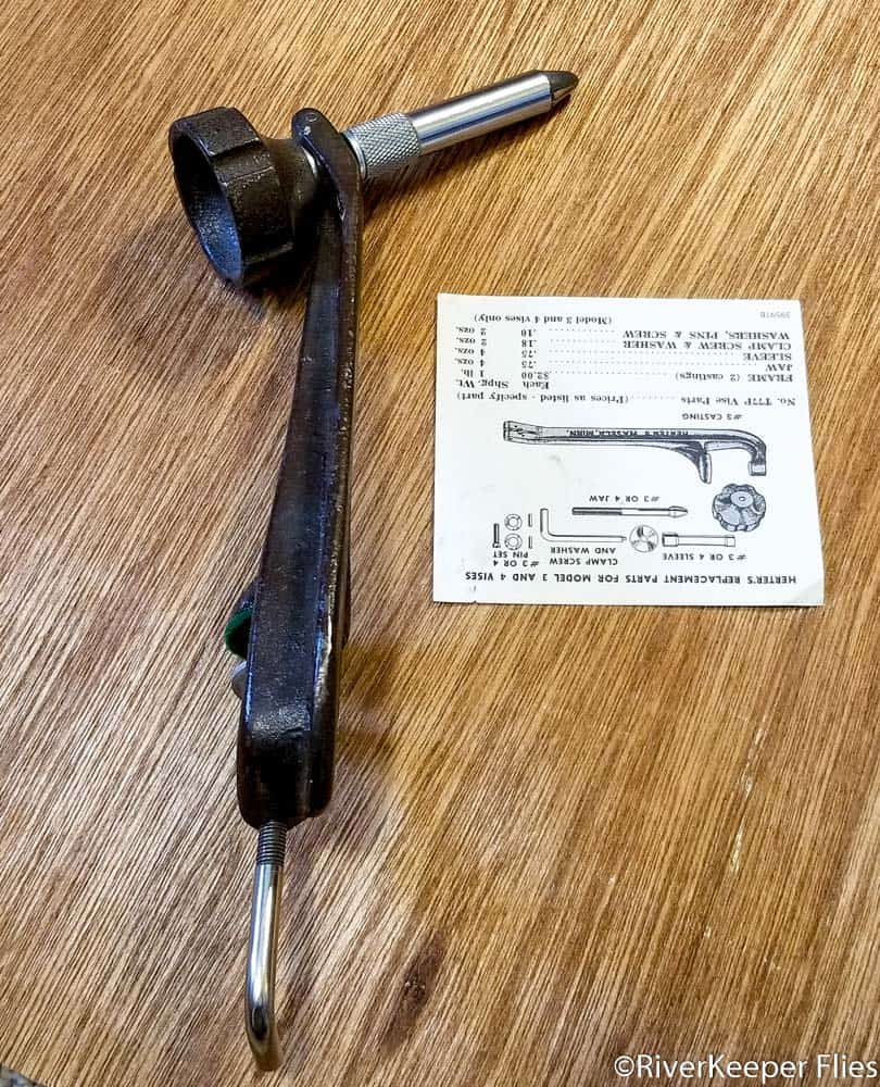 Herter's No. 4 Fly Tying Vise | www.johnkreft.com