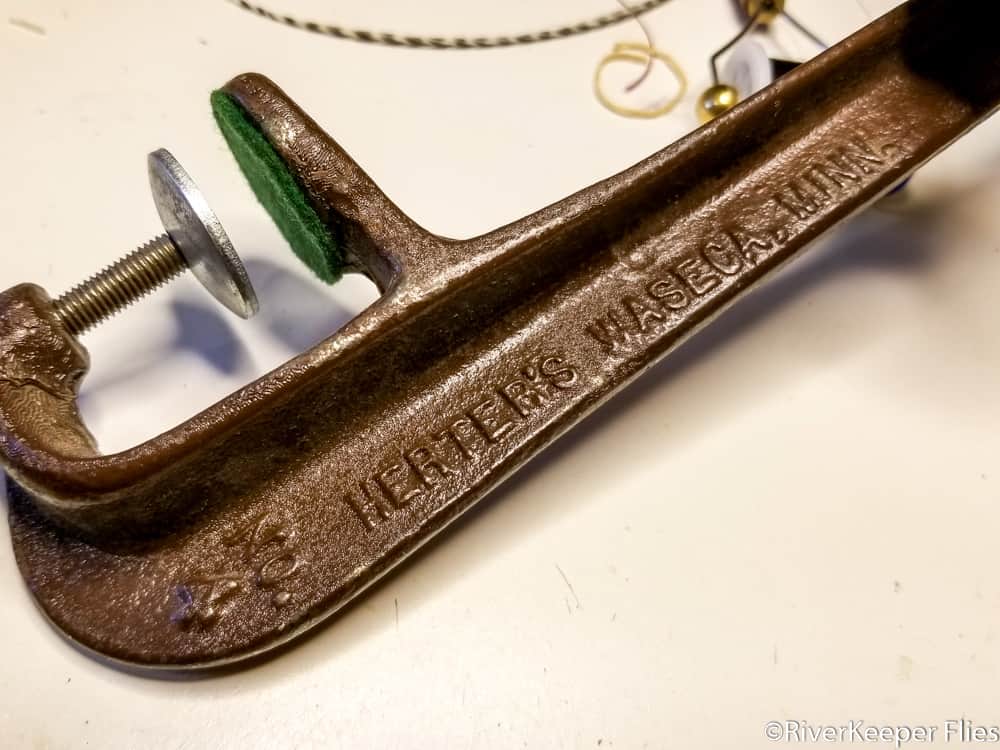 Herter's No. 4 Fly Tying Vise - RiverKeeper Flies