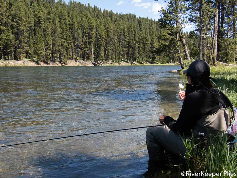 Waiting for Rising Fish on the Yellowstone River | www.johnkreft.com