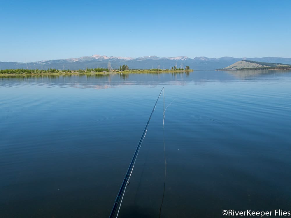 Hoping for Fish to Rise on Hebgen Lake | www.johnkreft.com