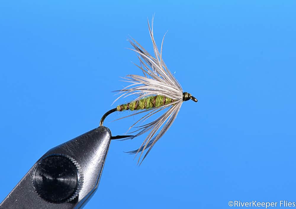 RiverKeeper Soft Hackle Cripple - Green Drake | www.johnkreft.com