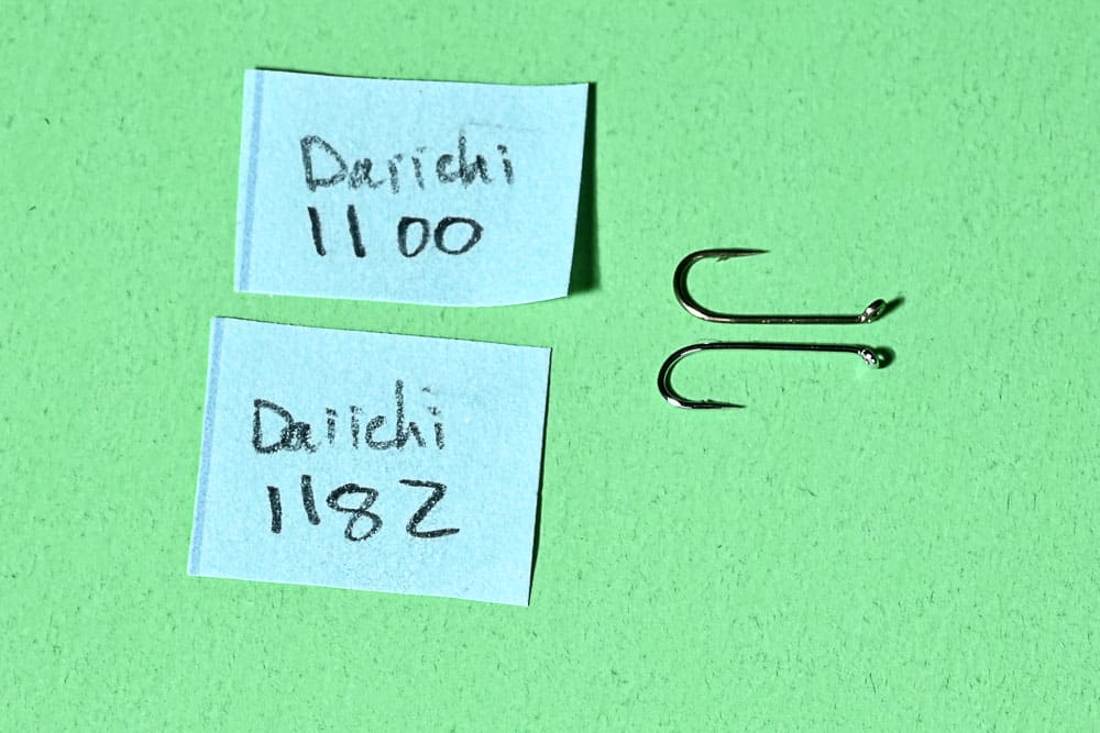Comparing Daiichi 1100 and 1182 Hooks | www.johnkreft.com