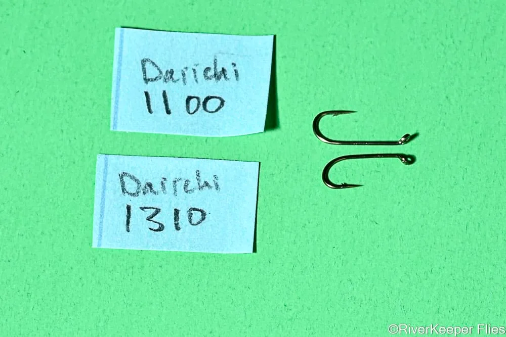 Comparing Daiichi 1100 and 1310 Hooks | www.johnkreft.com