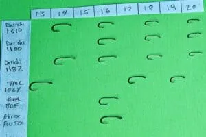 Comparing Dry Fly Hooks | www.johnkreft.com