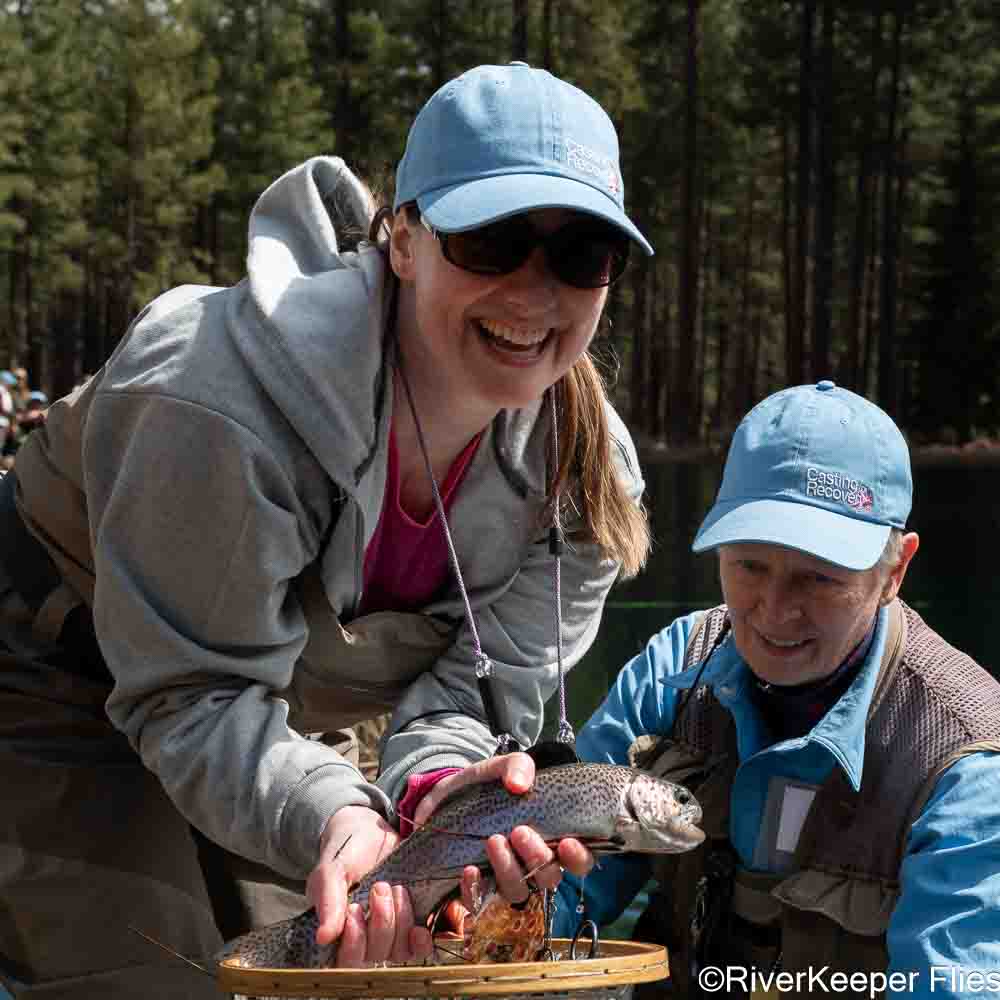 2023 CFR Oregon North - Jennifer with slippery fish | www.johnkreft.com