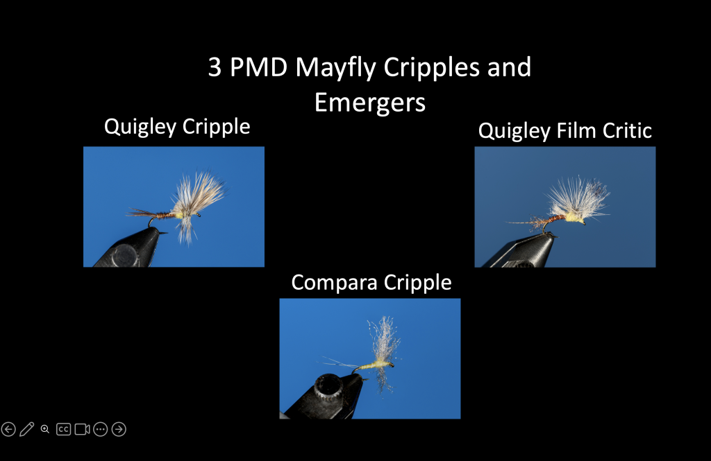 3 PMD Mayfly Cripples and Emergers | www.johnkreft.com