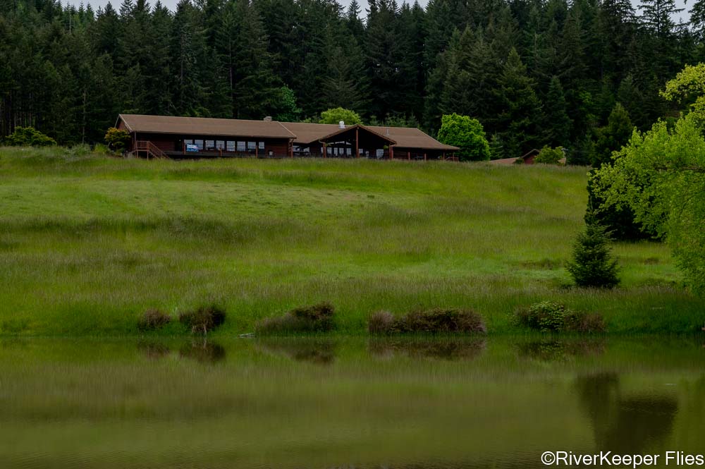 Big K Lodge with Pond in Foreground | www.johnkreft.com