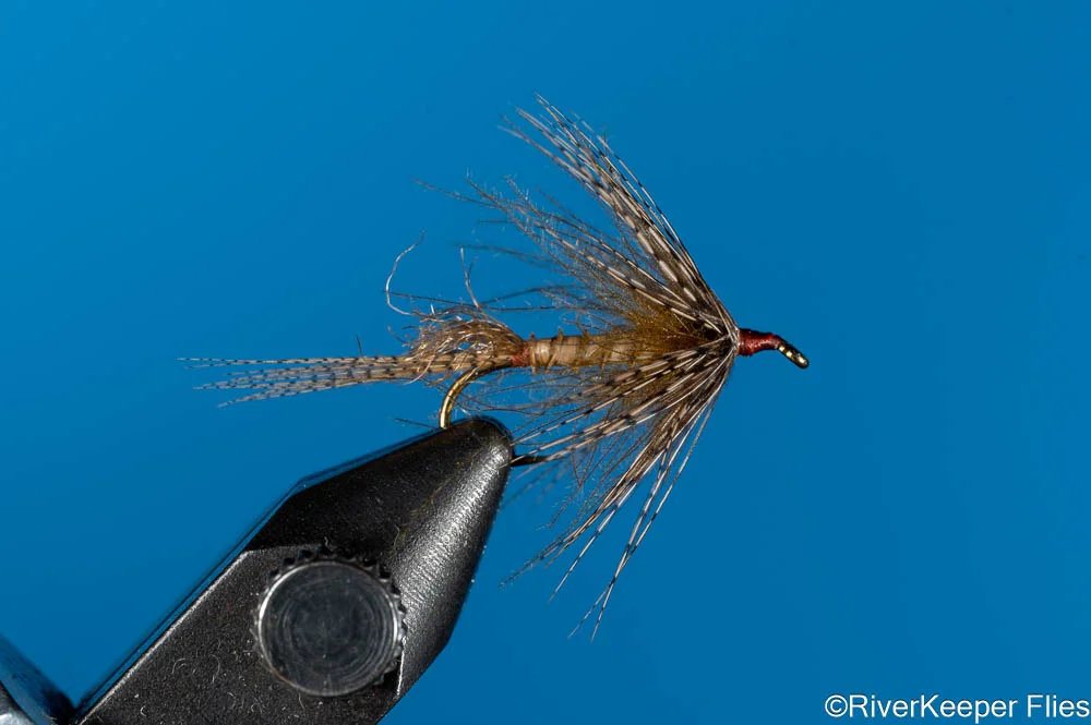 Troutflies UK Ltd Emerger Forellenfliegen 6 X Marsch Braun