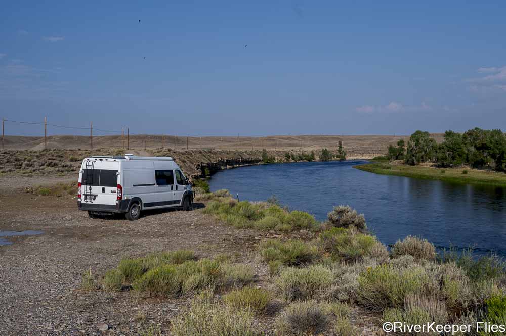 Camping Below Fontenelle Dam | www.johnkreft.com
