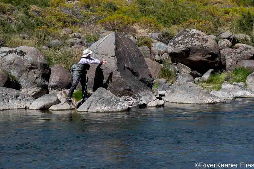 Casting Around Boulders on Buraleo River | www.johnkreft.com