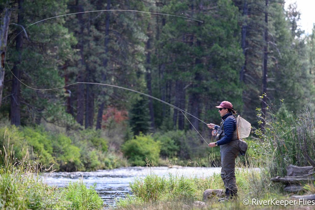 Casting at Dolly Hole - Metolius River | www.johnkreft.com