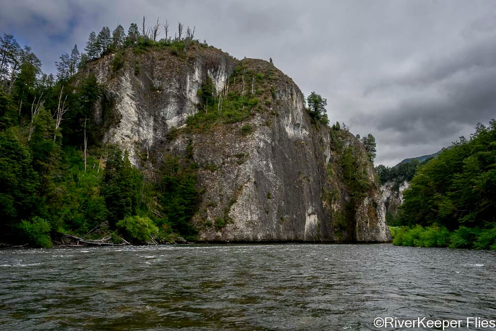 Cliff on Floating Rio Palena | www.johnkreft.com