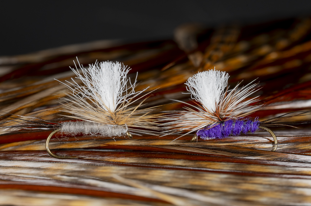 Cree vs Grizzly-Brown Mix Hackle | www.johnkreft.com