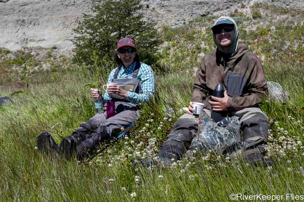 Dancingtrout and Nathan at Lunch | www.johnkreft.com