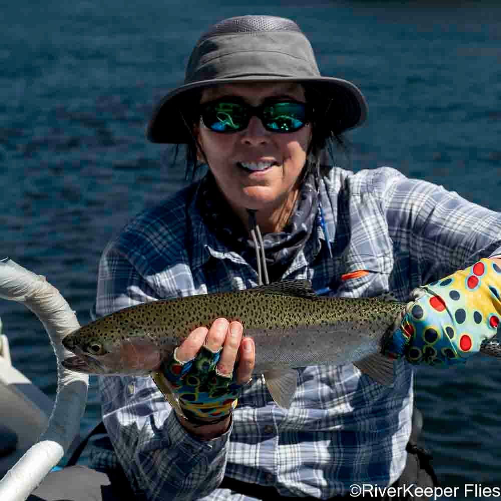 Dancingtrout with Beautiful Rio Alumine Rainbow | www.johnkreft.com