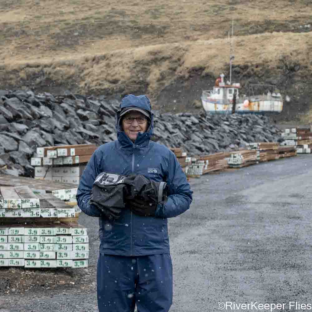 Dressed for Wet Weather at Hafnarhólmi Rock | www.johnkreft.com