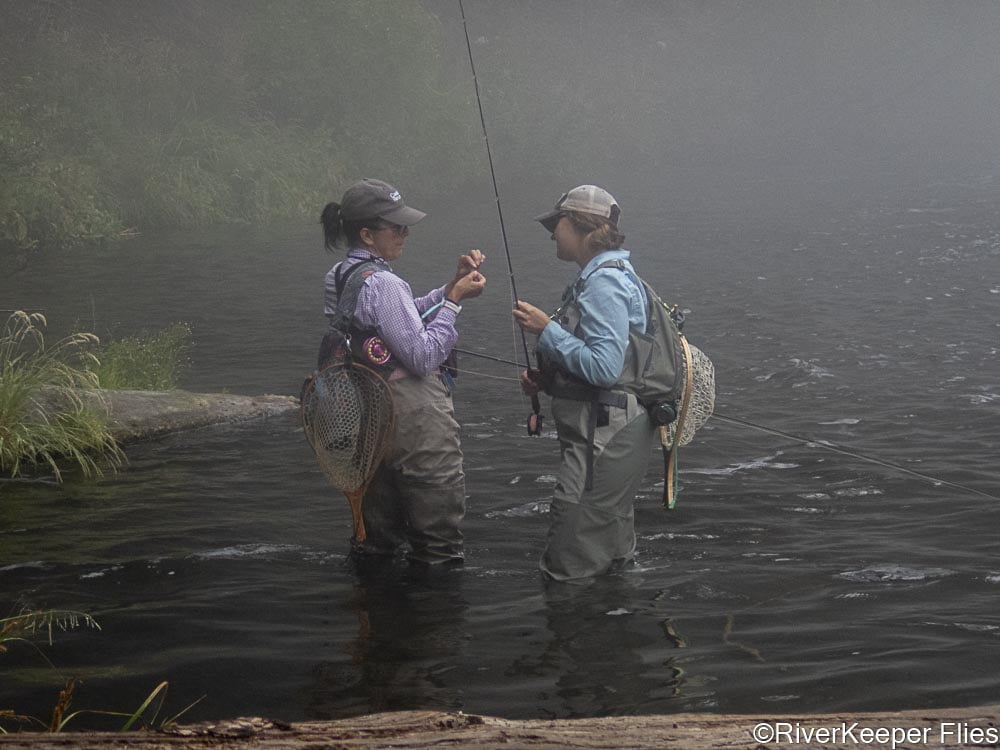 Fishing in Fog on Metolius River | www.johnkreft.com