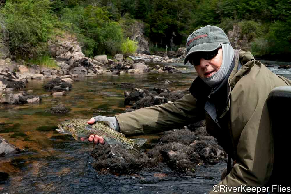 Holding Nirehuao River Rainbow | www.johnkreft.com