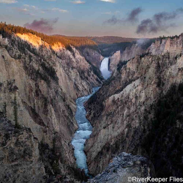 Lower Falls on Yellowstone River | www.johnkreft.com