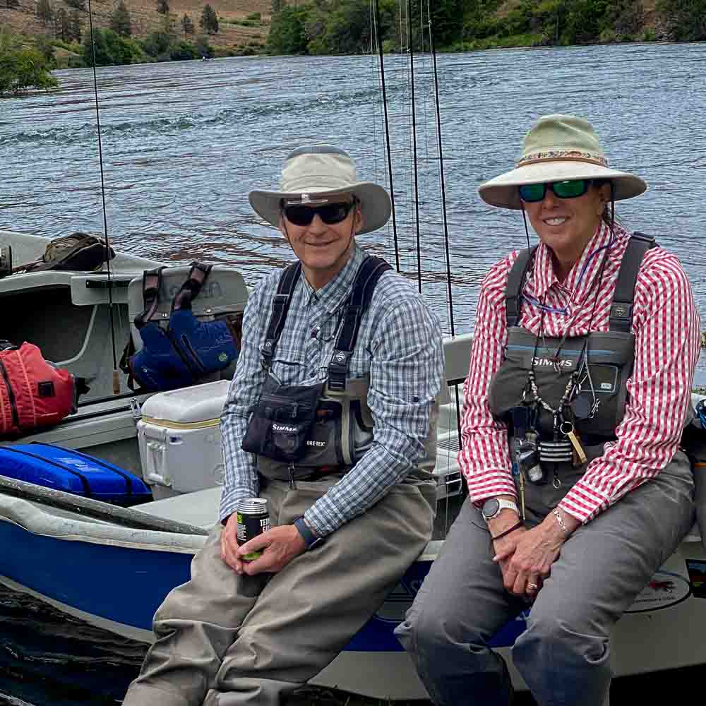 Lunch Break on Deschutes River | www.riverkeeperflies.com