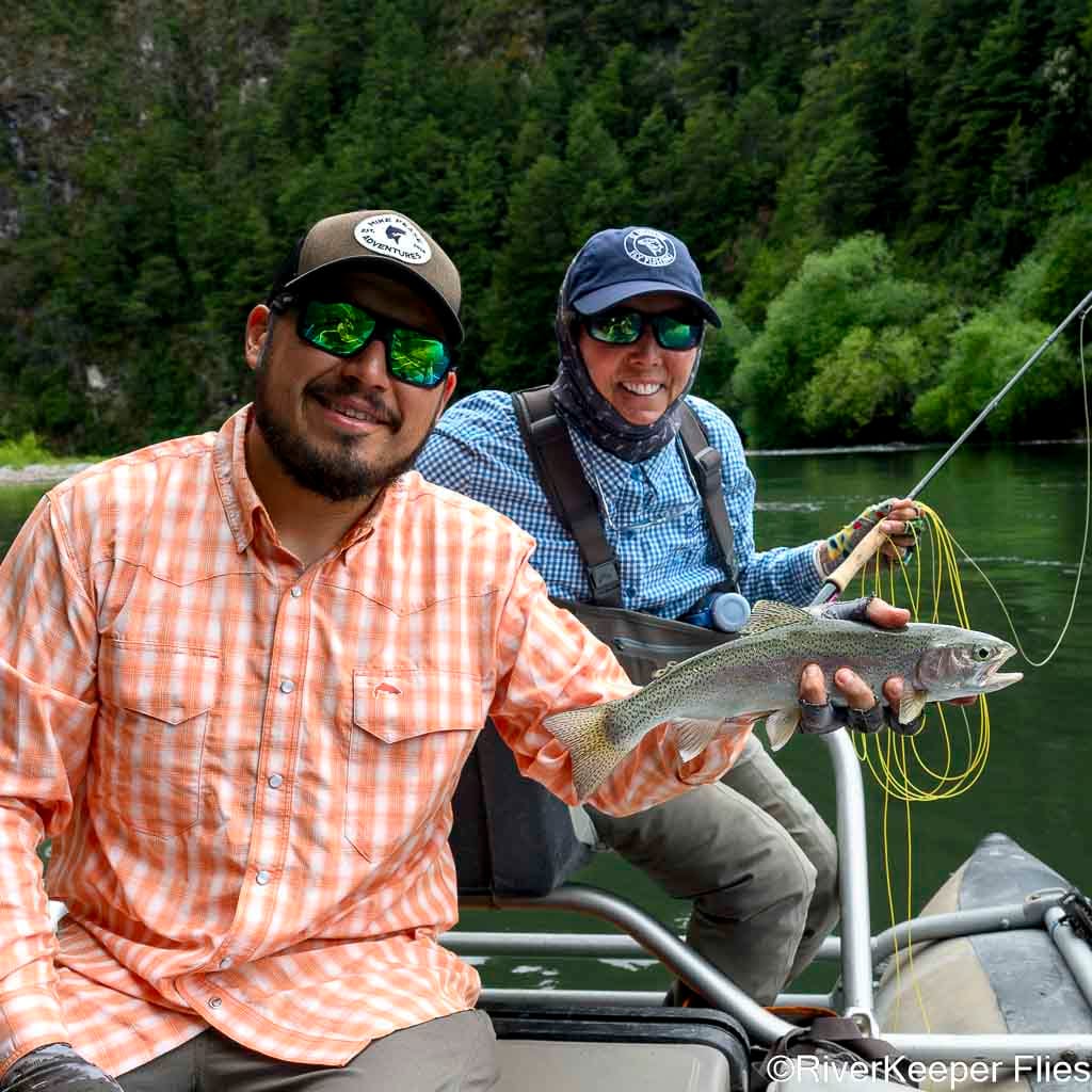 Mati and Dancingtrout on Rio Palena | www.johnkreft.com
