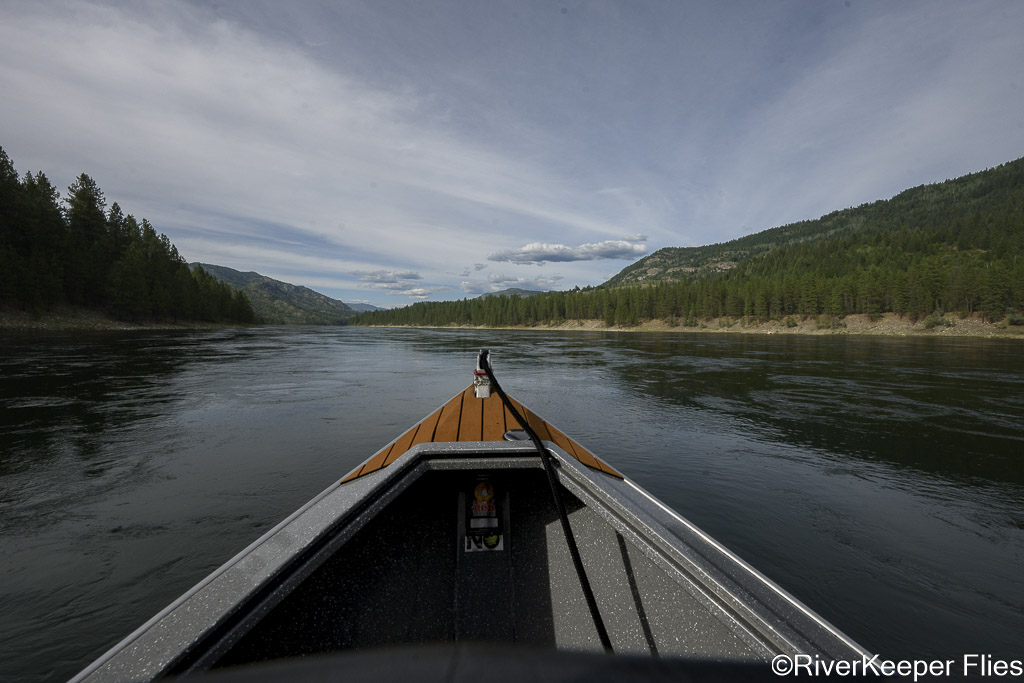 Motoring to Canadian Border - Upper Columbia River | www.johnkreft.com