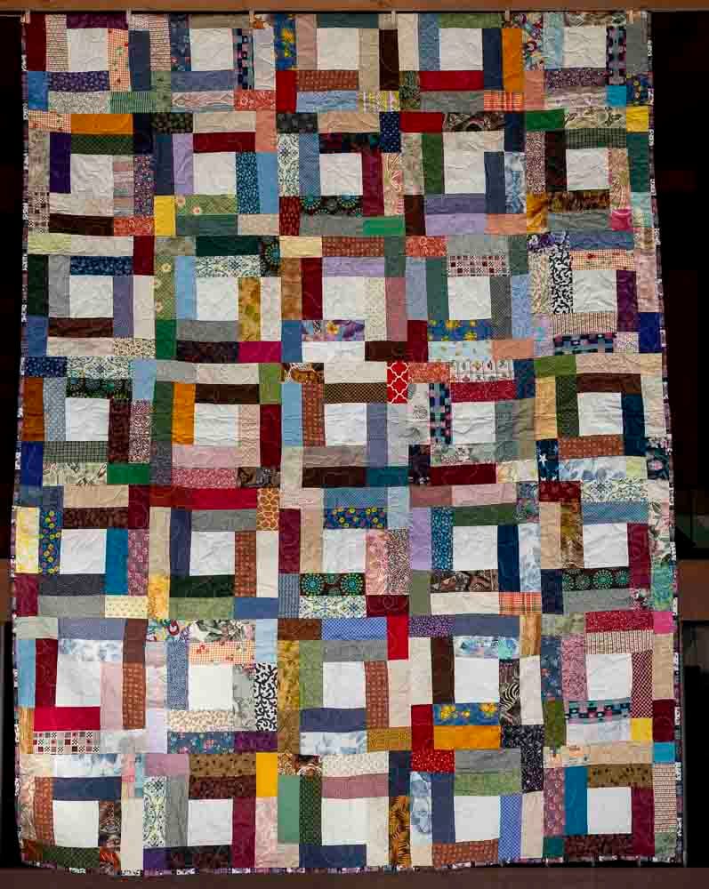 OR1 Quilt Log Cabin Variation | www.johnkreft.com