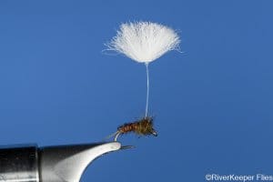 Parasol Post Pheasant Tail Emerger | www.johnkreft.com