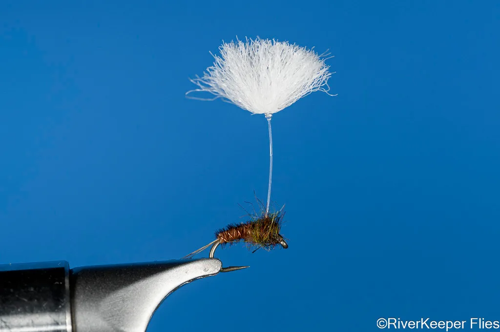 Parasol Post Pheasant Tail Emerger | www.johnkreft.com