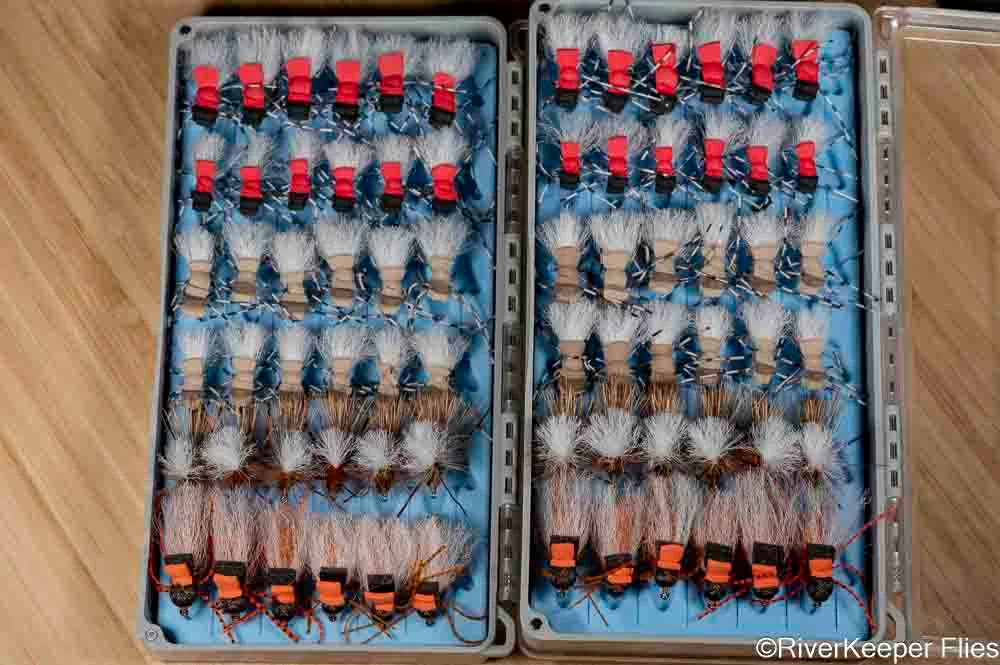 dry fly box fly fishing Dropper Rigs Flies Kit go fly storage using our Fly Caddy clippable fly patch system Atollas 2GO Fly Box -