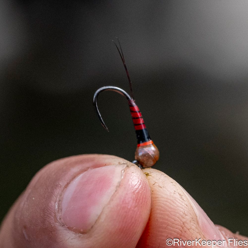 Red and Black Perdigon - Rio Codihue | www.johnkreft.com