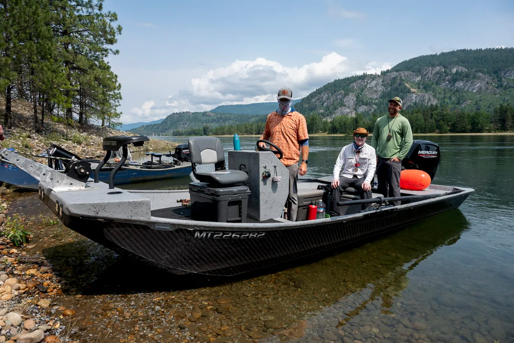 Rial's Sled Boat on Upper Columbia River | www.johnkreft.com