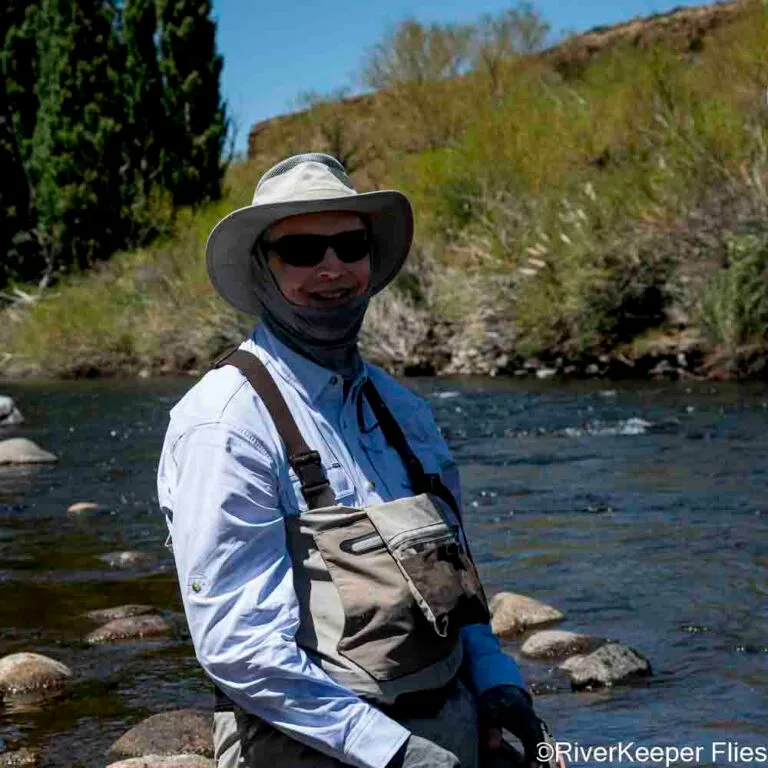 Satisfaction after Landing Big Rainbow on Codihue | www.johnkreft.com