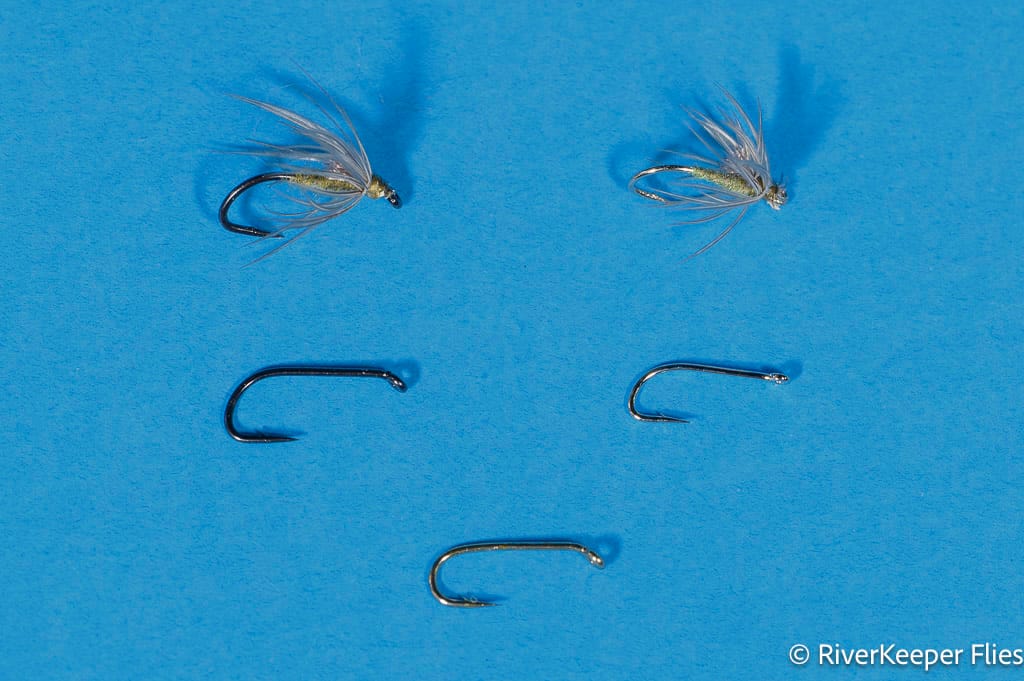 Small Hook Comparisons for RiverKeeper Soft Hackle Cripple Flies | www.johnkreft.com