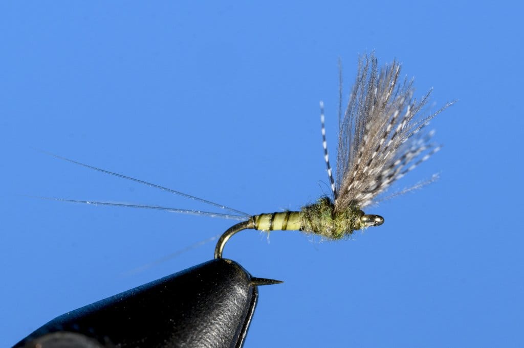 Stalcup CDC Biot Comparadun BWO #18 | www.johnkreft.com